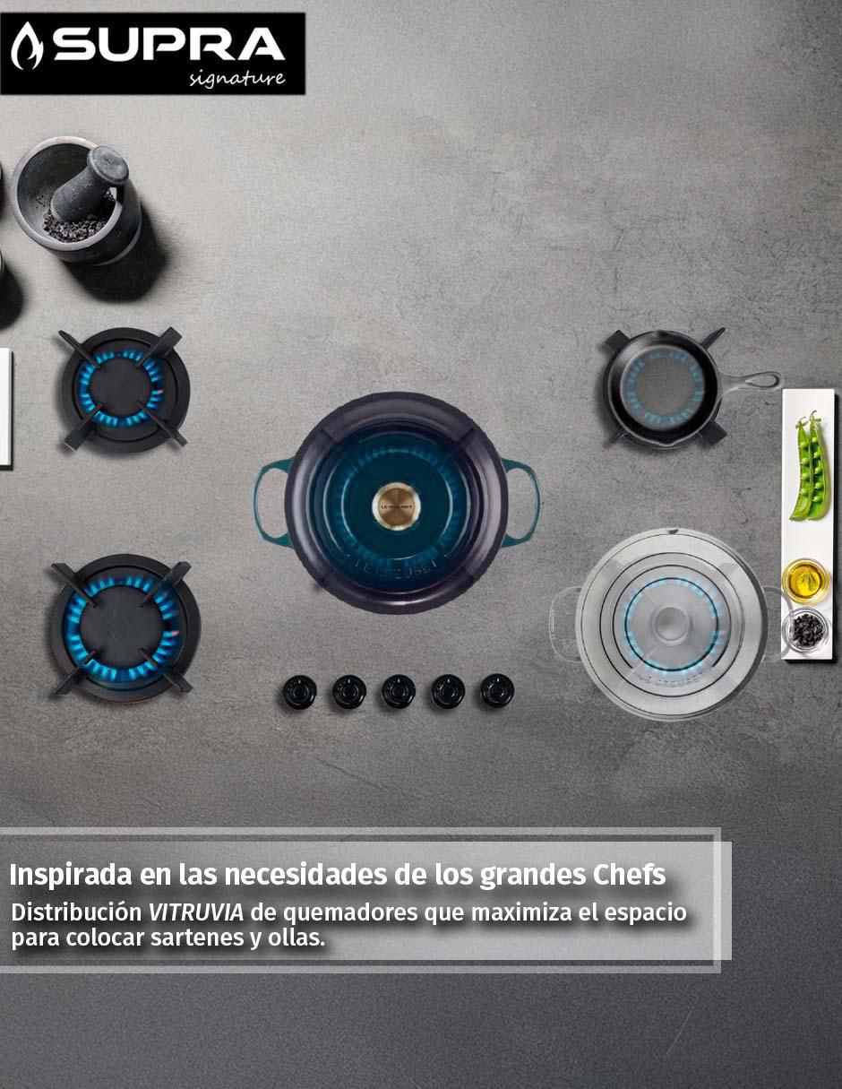 Parrilla a gas lp empotrable 10