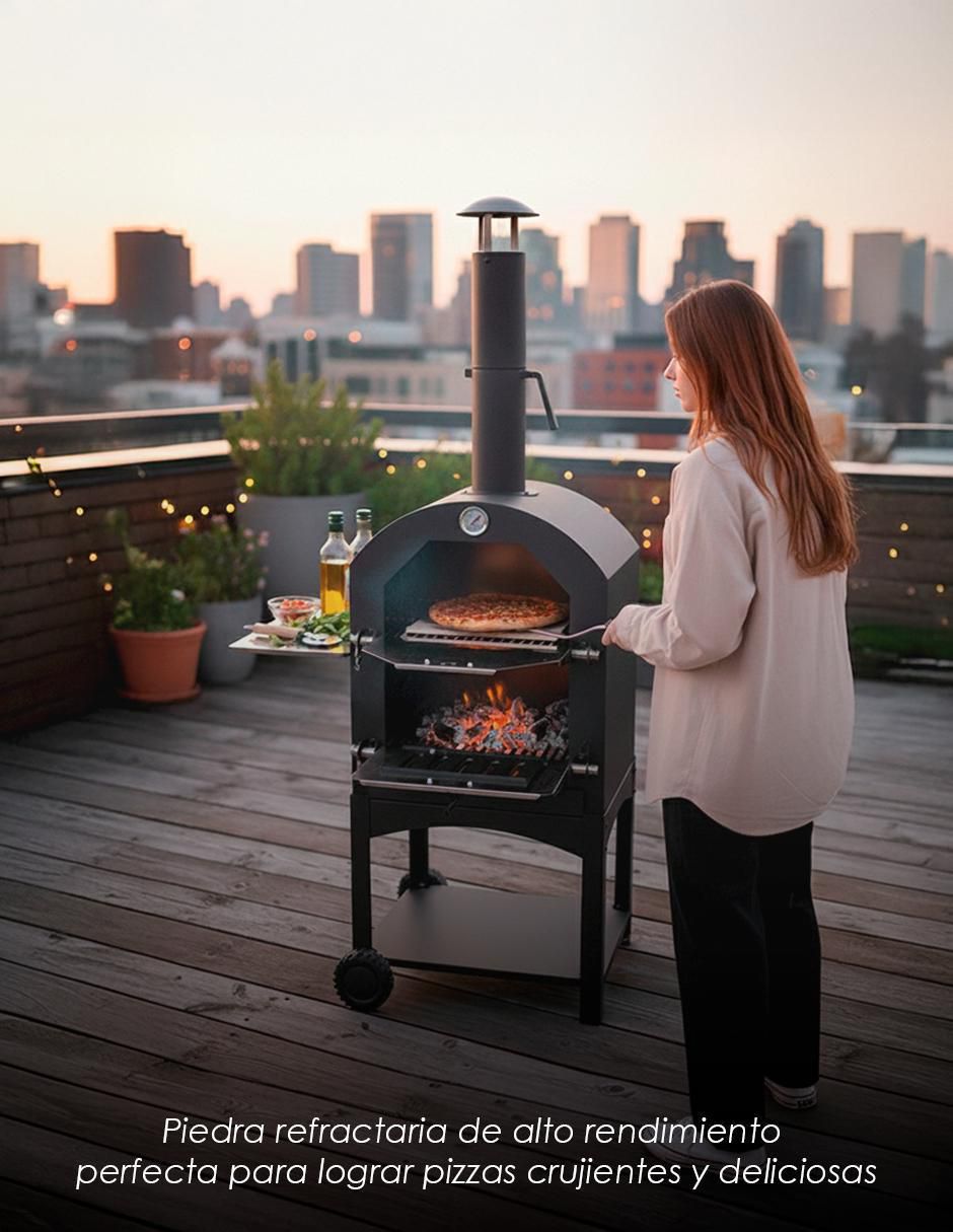 Horno para pizza Vesuv para uso exterior 7