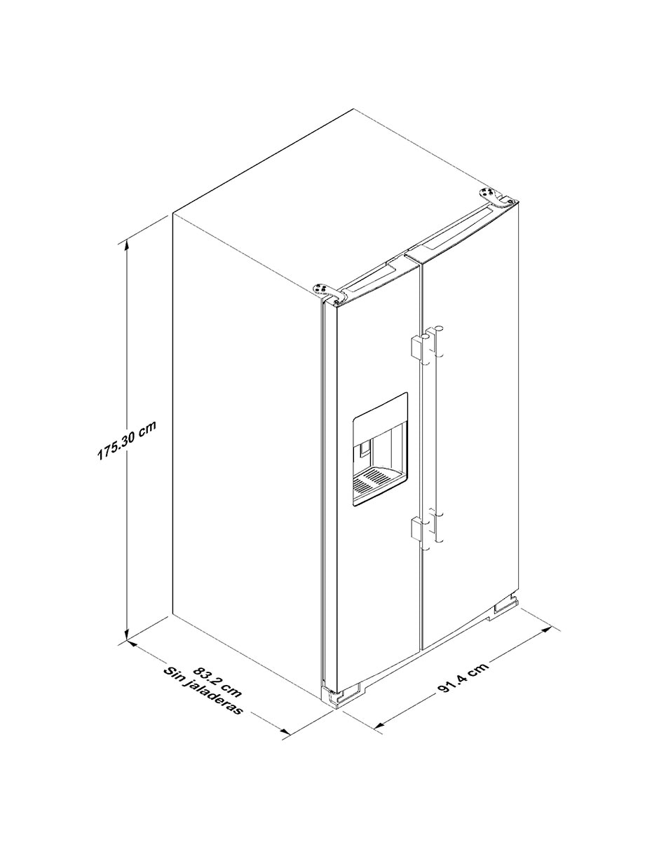 Refrigerador dúplex 28 pies cúbicos y fábrica de hielos LMRSF6636Z 8